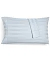 Charter Club Damask 1.5" Stripe 550 Thread Count 100% Supima Cotton Pillowcase Pair, King, Created For Macy's Bed In Vapor