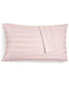 Charter Club Damask 1.5" Stripe 550 Thread Count 100% Cotton Pillowcase Pair, Standard, Created For Macy's Beddin In Cotton Candy