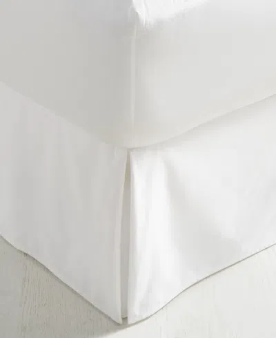 Charter Club 550 Thread Count 100% Cotton Bedskirt, Queen, Exclusively At Macy's In White