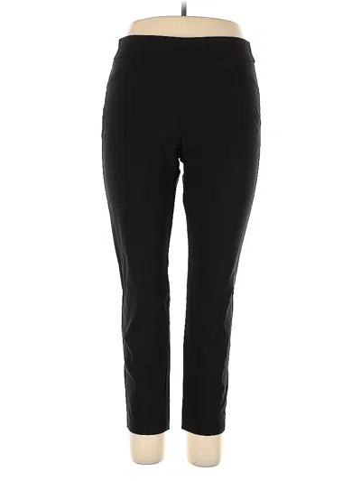 Pre-owned Charter Club Active Pants In Black