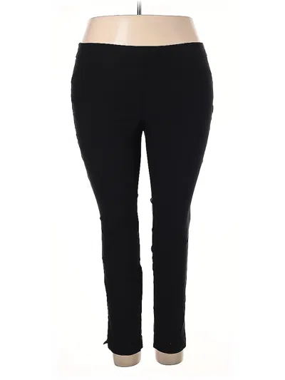 Pre-owned Charter Club Active Pants In Black