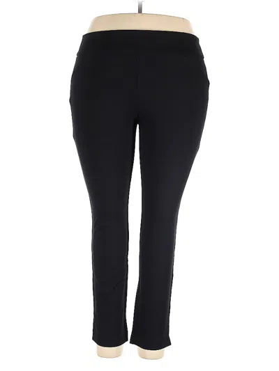 Pre-owned Charter Club Active Pants In Black