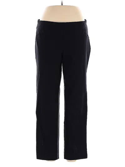 Pre-owned Charter Club Active Pants In Black