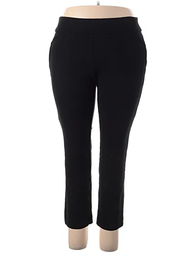 Pre-owned Charter Club Active Pants In Black