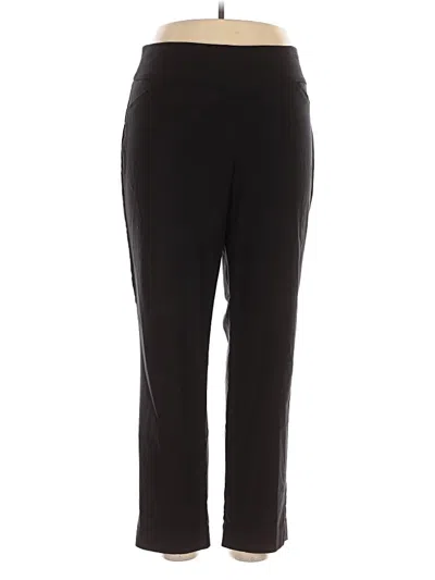 Pre-owned Charter Club Active Pants In Black