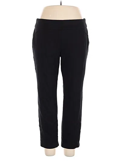 Pre-owned Charter Club Active Pants In Black