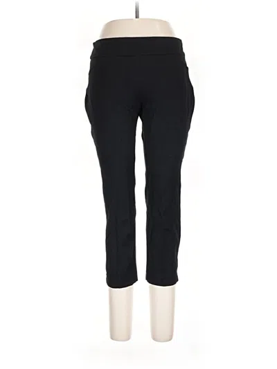 Pre-owned Charter Club Active Pants In Black