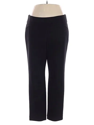 Pre-owned Charter Club Active Pants In Black