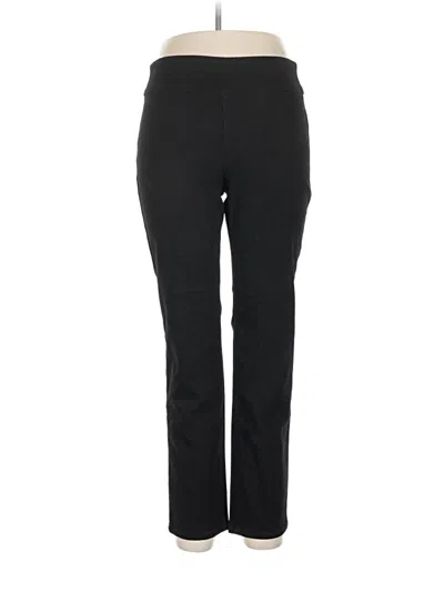 Pre-owned Charter Club Active Pants In Black