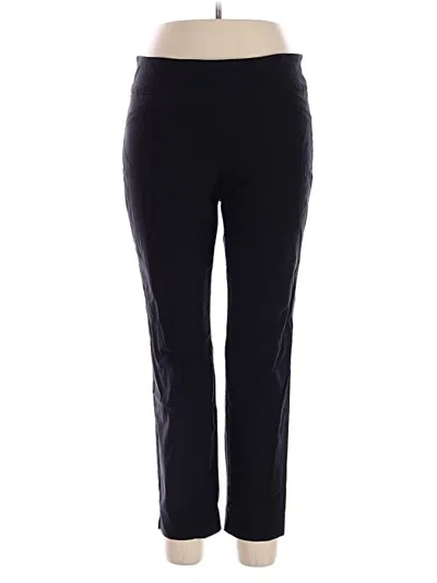 Pre-owned Charter Club Active Pants In Black