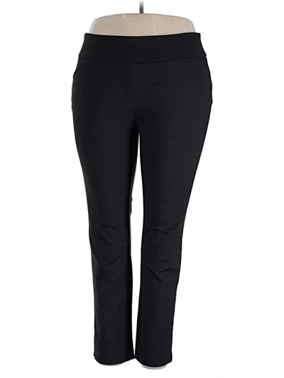 Pre-owned Charter Club Active Pants In Black