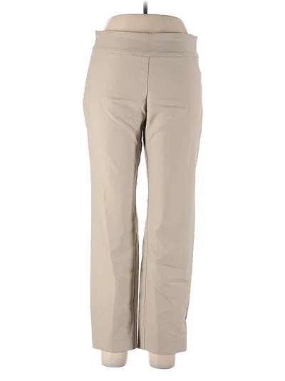 Pre-owned Charter Club Active Pants In Brown