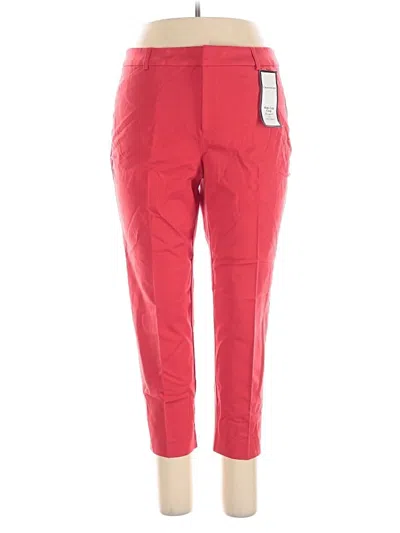 Pre-owned Charter Club Active Pants In Red