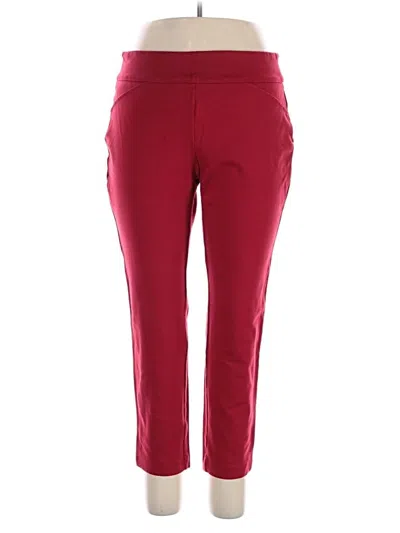 Pre-owned Charter Club Active Pants In Red