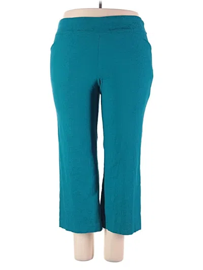 Pre-owned Charter Club Active Pants In Teal