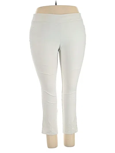 Pre-owned Charter Club Active Pants In White