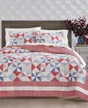 CHARTER CLUB AMERICANA HEIRLOOM PATCHWORK QUILT, FULL/QUEEN, CREATED FOR MACY'S