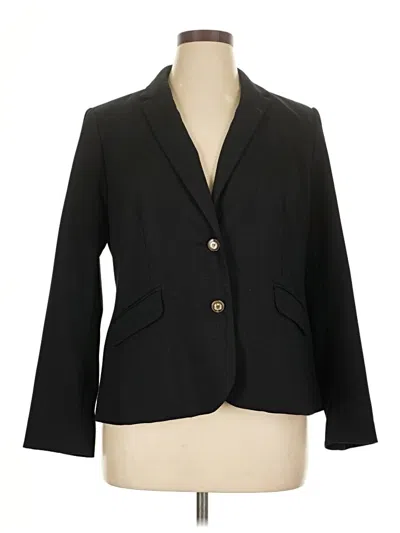 Pre-owned Charter Club Blazer Jacket In Black