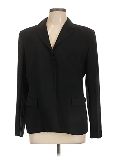 Pre-owned Charter Club Blazer Jacket In Black