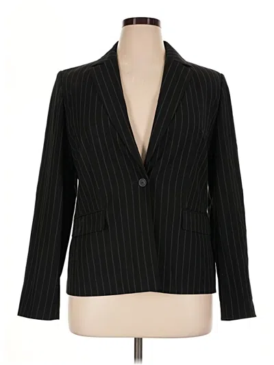 Pre-owned Charter Club Blazer Jacket In Black