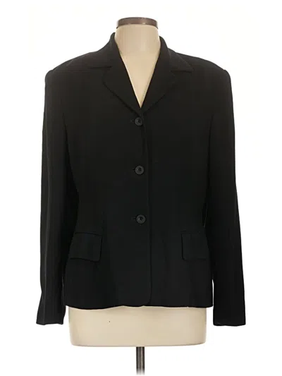 Pre-owned Charter Club Blazer Jacket In Black
