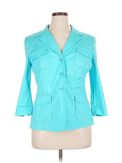 Pre-owned Charter Club Blazer Jacket In Blue