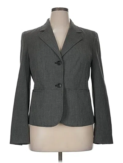 Pre-owned Charter Club Blazer Jacket In Gray