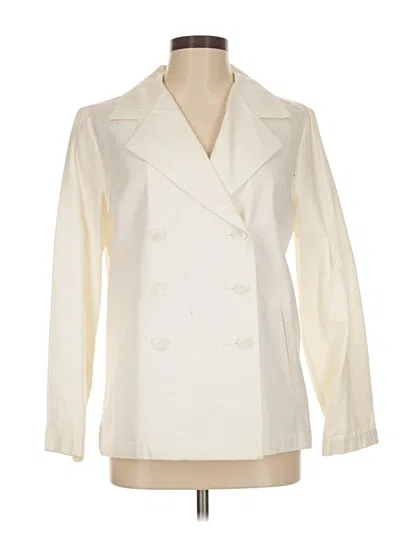 Pre-owned Charter Club Blazer Jacket In Ivory