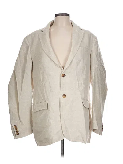 Pre-owned Charter Club Blazer Jacket In Ivory