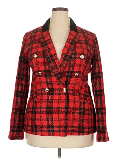 Pre-owned Charter Club Blazer Jacket In Red