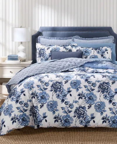 Charter Club Cape Rose 3-pc. Comforter Set, King, Macy's Exclusive In Blue