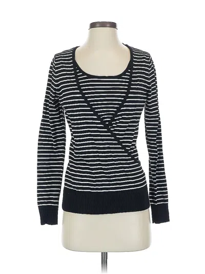 Pre-owned Charter Club Cardigan Sweater In Black