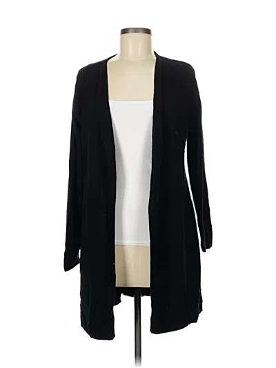 Pre-owned Charter Club Cardigan Sweater In Black