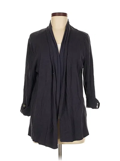 Pre-owned Charter Club Cardigan Sweater In Black