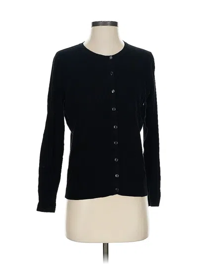 Pre-owned Charter Club Cardigan Sweater In Black