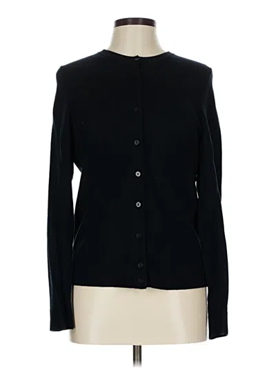 Pre-owned Charter Club Cardigan Sweater In Black