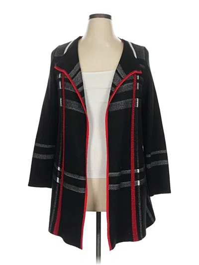 Pre-owned Charter Club Cardigan Sweater In Black