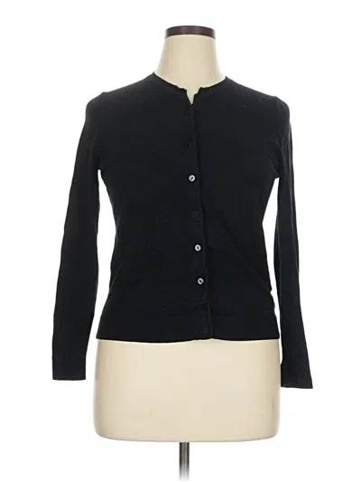 Pre-owned Charter Club Cardigan Sweater In Black