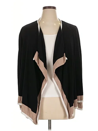 Pre-owned Charter Club Cardigan Sweater In Black