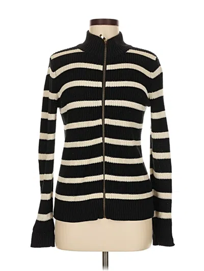 Pre-owned Charter Club Cardigan Sweater In Black