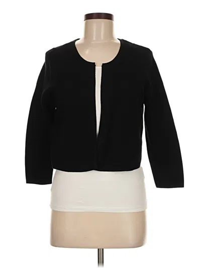 Pre-owned Charter Club Cardigan Sweater In Black