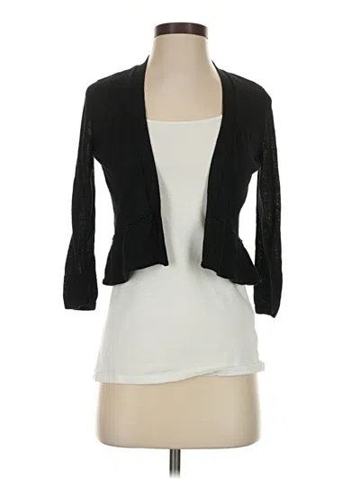 Pre-owned Charter Club Cardigan Sweater In Black
