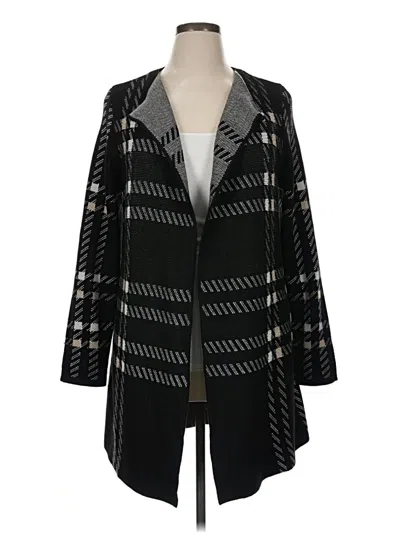 Pre-owned Charter Club Cardigan Sweater In Black