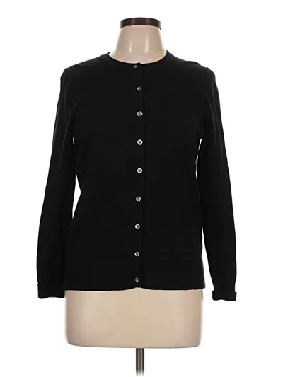 Pre-owned Charter Club Cardigan Sweater In Black