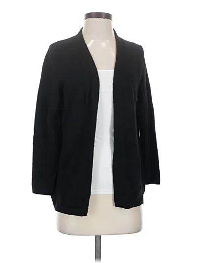 Pre-owned Charter Club Cardigan Sweater In Black