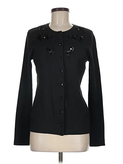 Pre-owned Charter Club Cardigan Sweater In Black