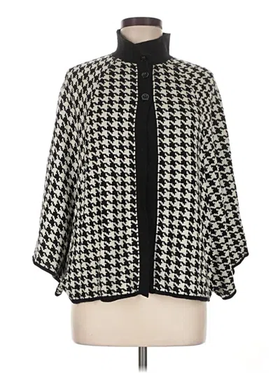 Pre-owned Charter Club Cardigan Sweater In Black