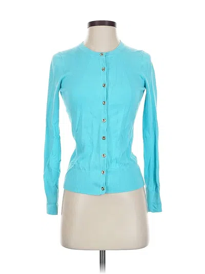 Pre-owned Charter Club Cardigan Sweater In Blue