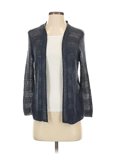 Pre-owned Charter Club Cardigan Sweater In Blue