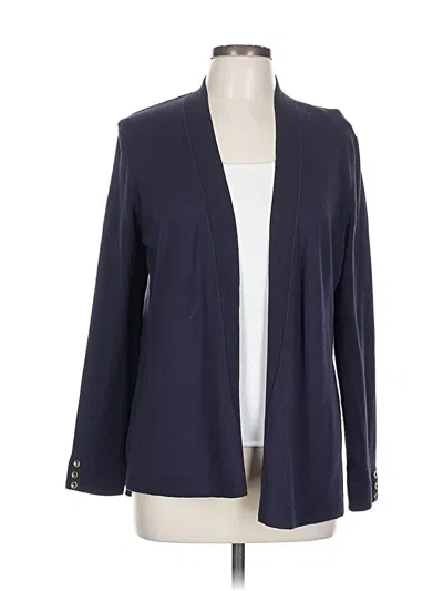 Pre-owned Charter Club Cardigan Sweater In Blue